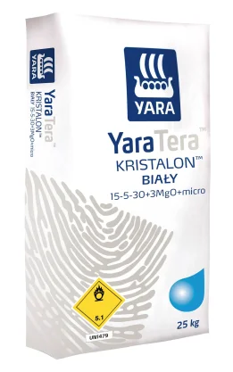 NAWÓZ MAKROELEMENTOWY KRISTALON BIAŁY 15-5-30 25 KG
