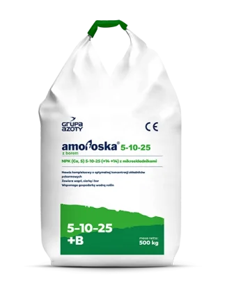 AMOFOSKA NPK 5-10-25+Ca+S 500 kg
