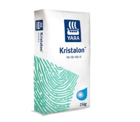 NAWÓZ MAKROELEMENTOWY KRISTALON ZIELONY 18-18-18 25 KG