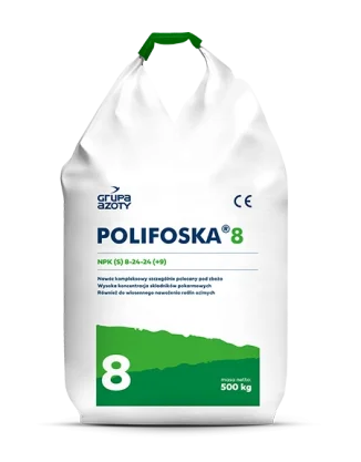 Polifoska NPKS 8-24-24-9 500 kg