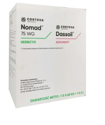 HERBICYD NOMAD 75WG A'480G + DASSOIL 2x1L