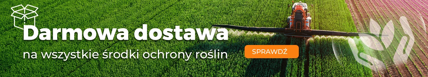 Darmowa dostawa na wszystkie środki ochorny roślin